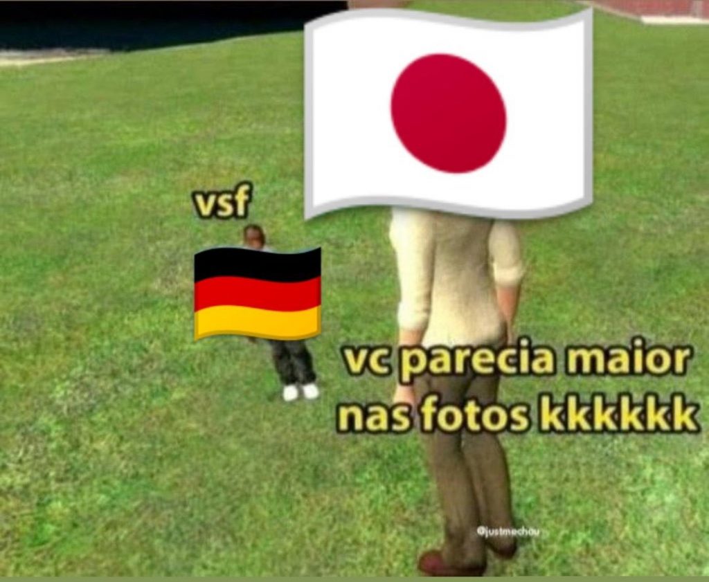 Derrota da Alemanha para o Japão rende memes Confira