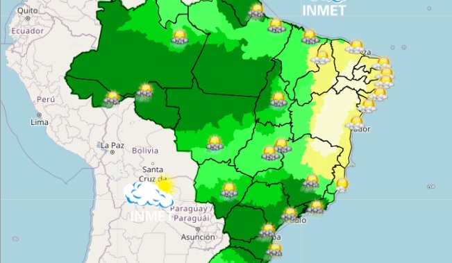 Maring Ter Chuvas Intensas Nas Pr Ximas Horas Aponta Inmet