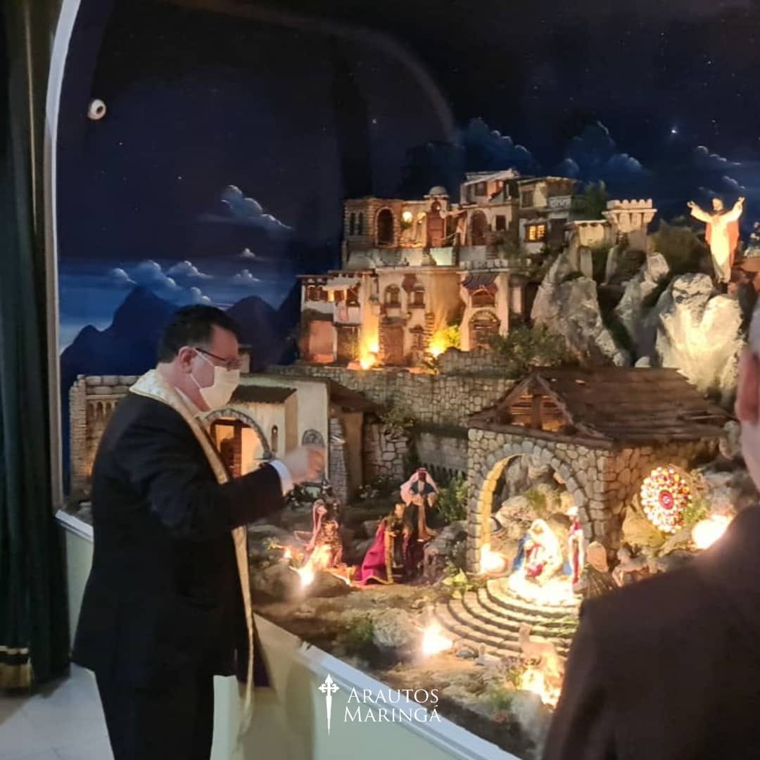 Presépio dos Arautos do Evangelho está aberto para visitação em Maringá