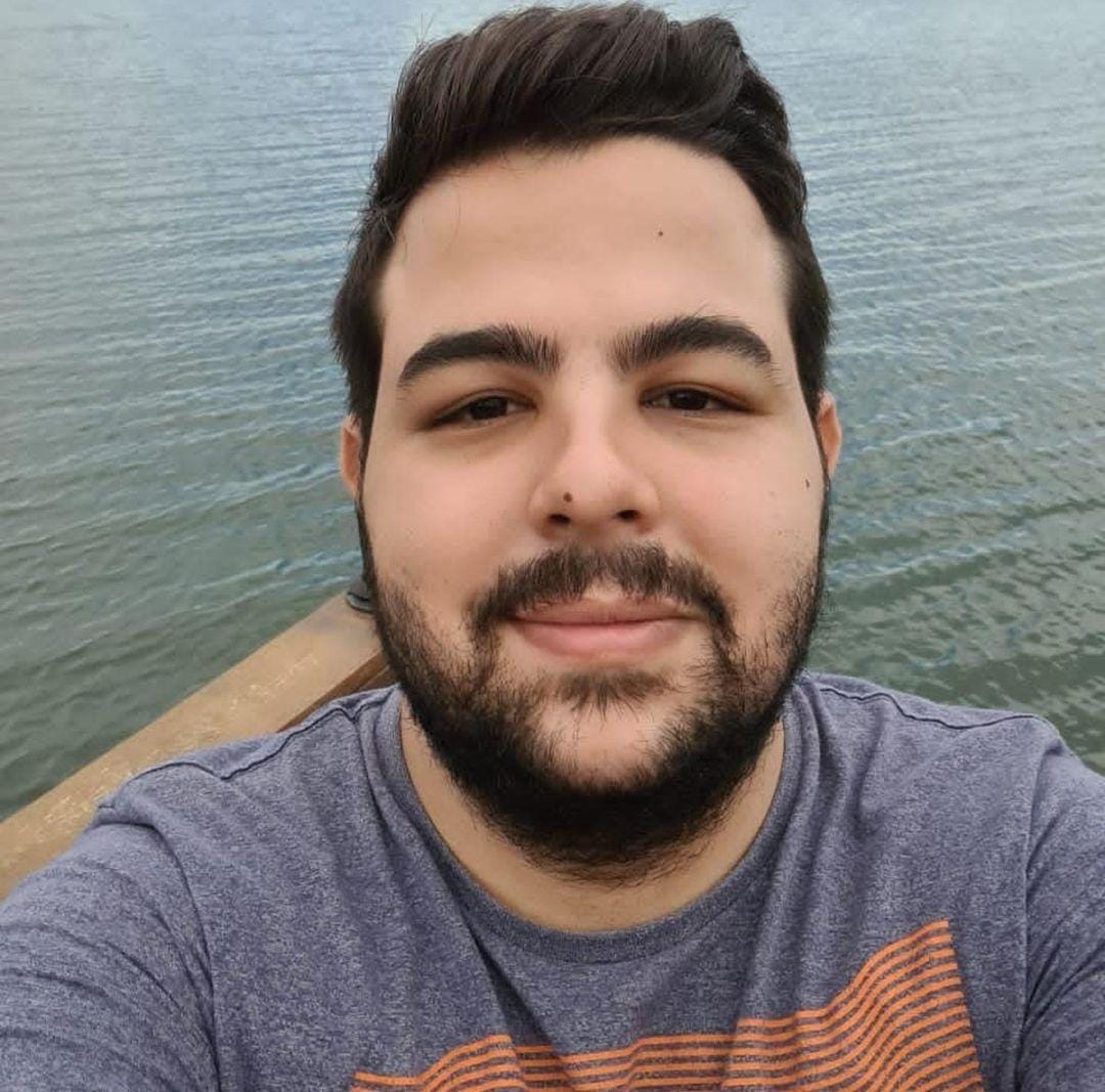 Richard Pereira Gomes, de 24 anos, morador de Maringá que está desaparecido.