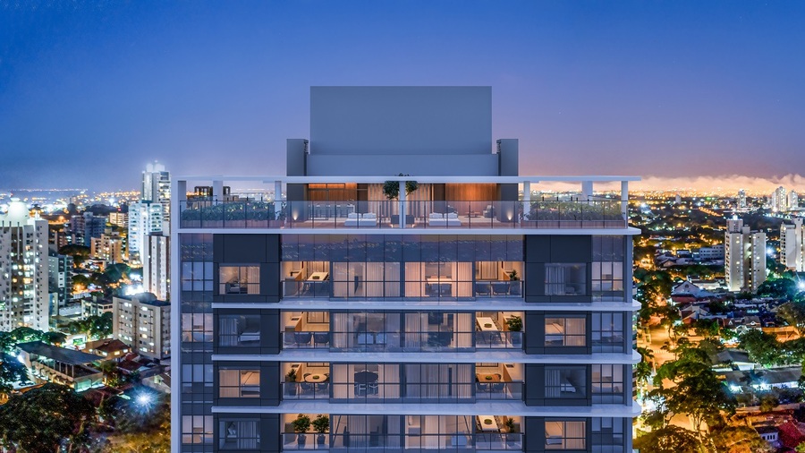 Maringá ganha empreendimento de alto padrão com rooftop e vista panorâmica