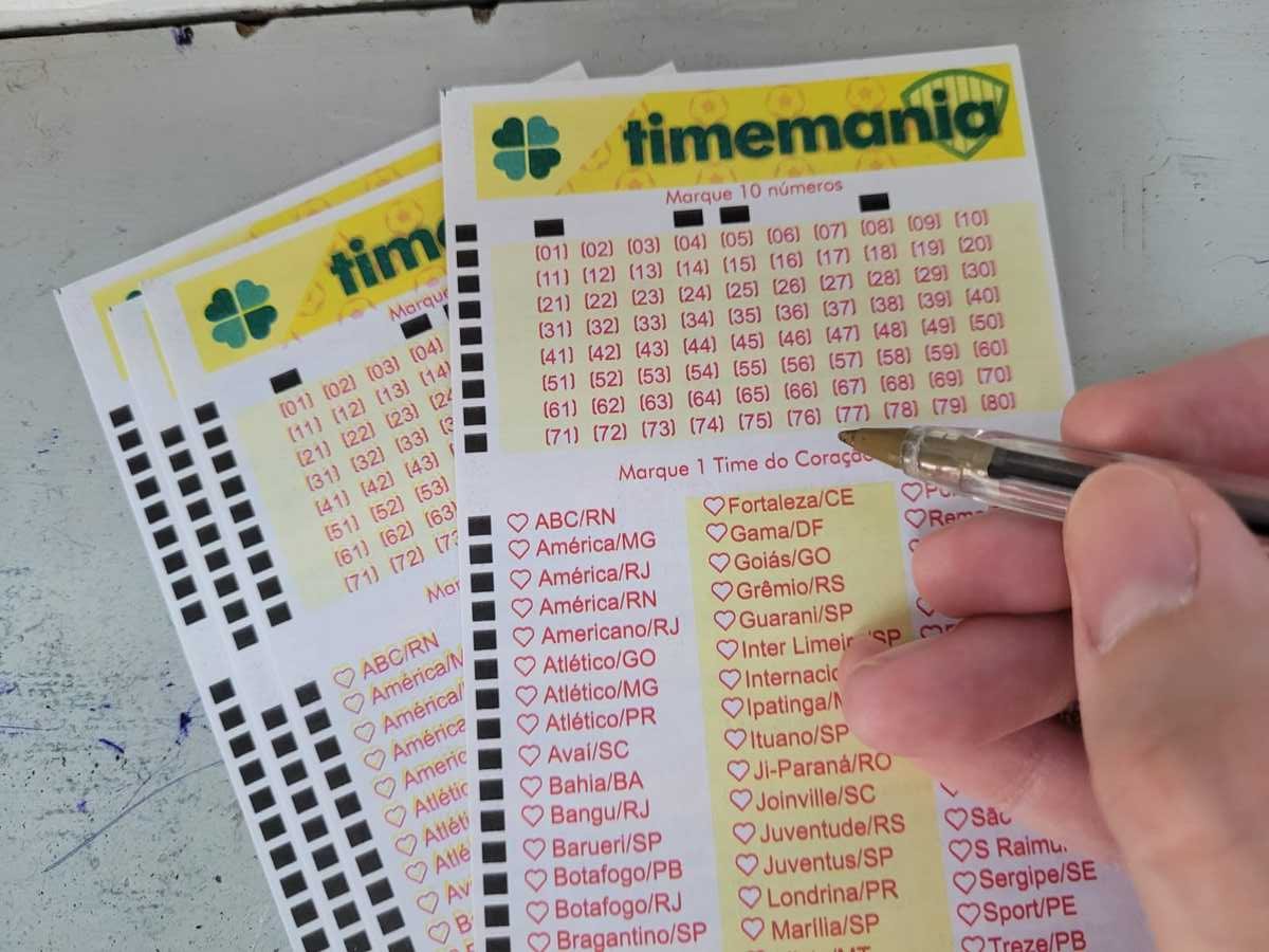 Resultado da Timemania - Concurso 1774: Veja os números sorteados hoje
