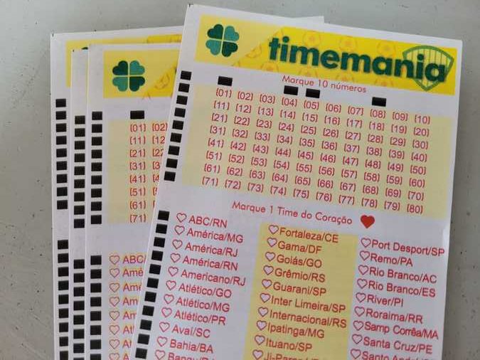 Resultado da Timemania - Concurso 1764: Veja os números sorteados hoje