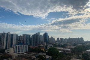 Tempo em Maringá na manhã desta terça-feira, 11. Foto: GMC Online