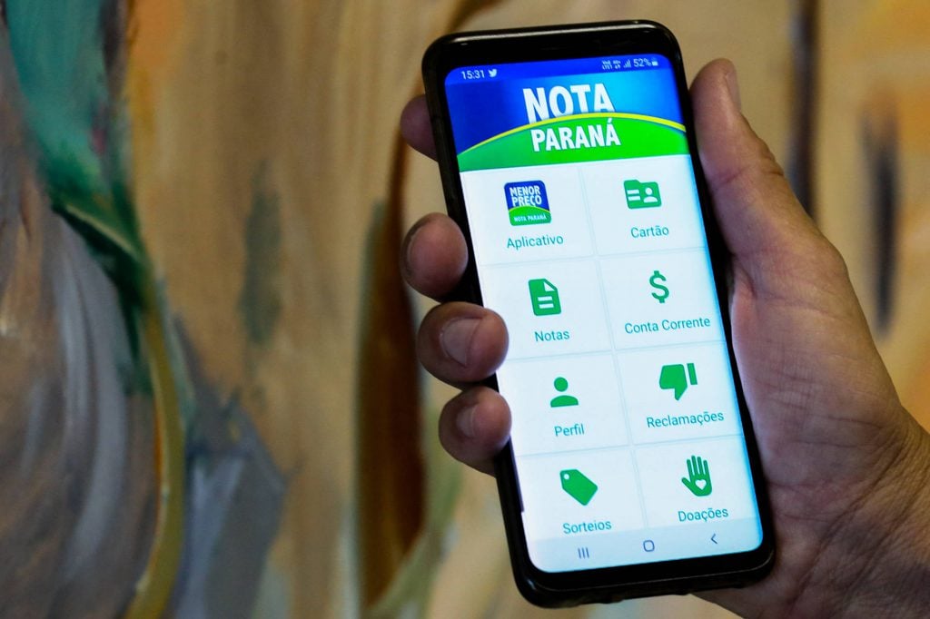 App do nota Paraná