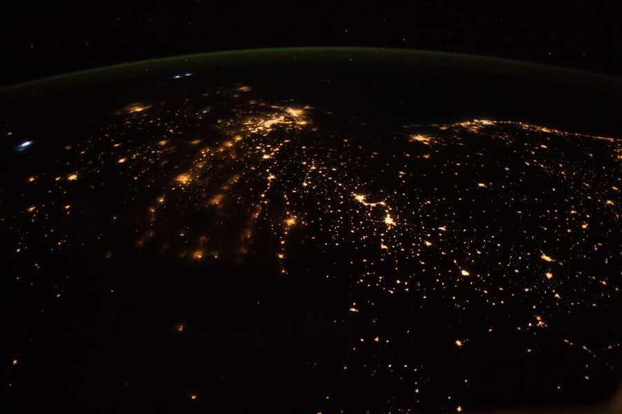 Espaço: Veja fotos de Maringá e região tiradas por astronautas da ISS