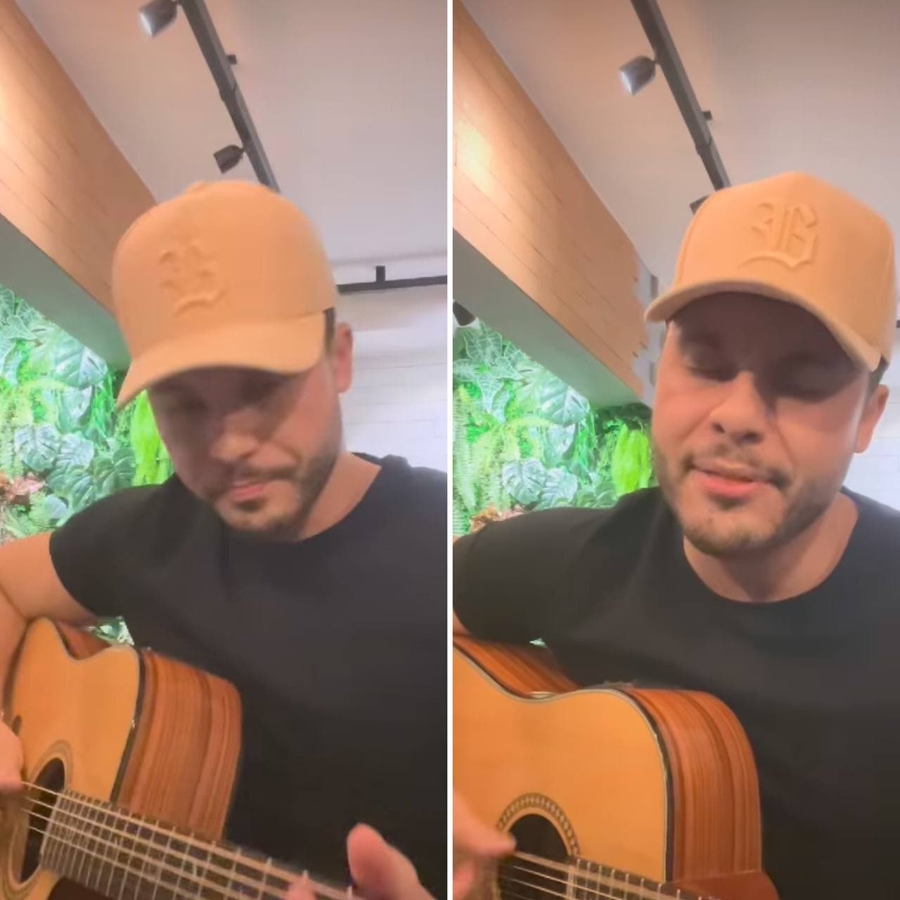 Na noite desta quinta-feira, o cantor Murilo Hoff, ex de Marília Mendonça, reapareceu nas redes sociais, cantando uma música gospel.