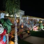 Casa decorada no Natal vira tradição e atrai visitantes em Maringá