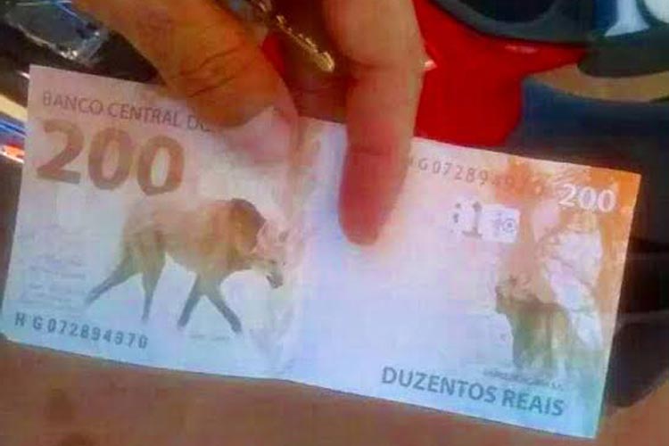 Antes de lançamento oficial, nota falsa de R$ 200 já circula no RJ