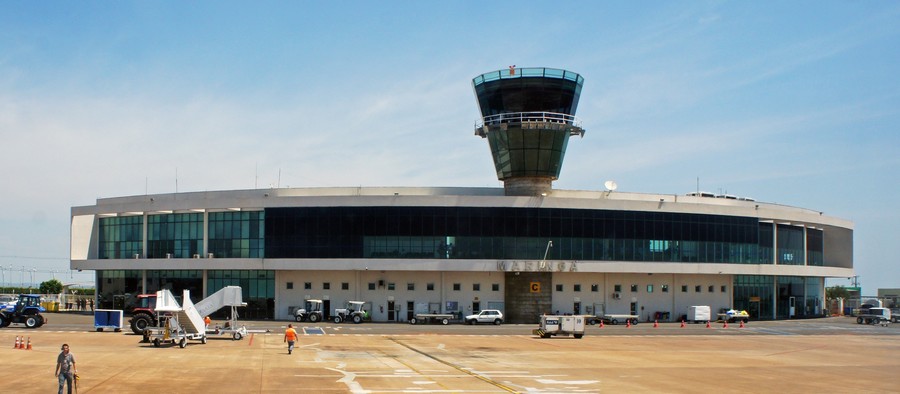 Aeroporto de Maringá fecha semestre com queda de 33% no fluxo de passageiros.