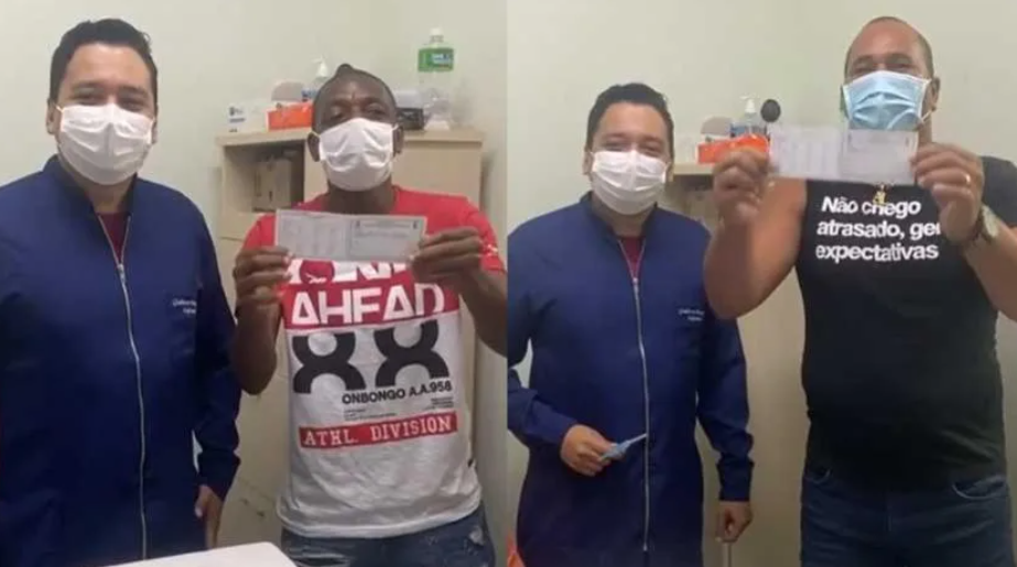 Amaral e Aloísio Chulapa são vacinados em Rio Branco e prefeitura recebe críticas