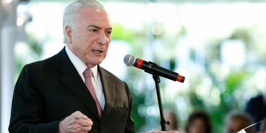 Vice-presidente da República, Michel Temer destaca projeto do