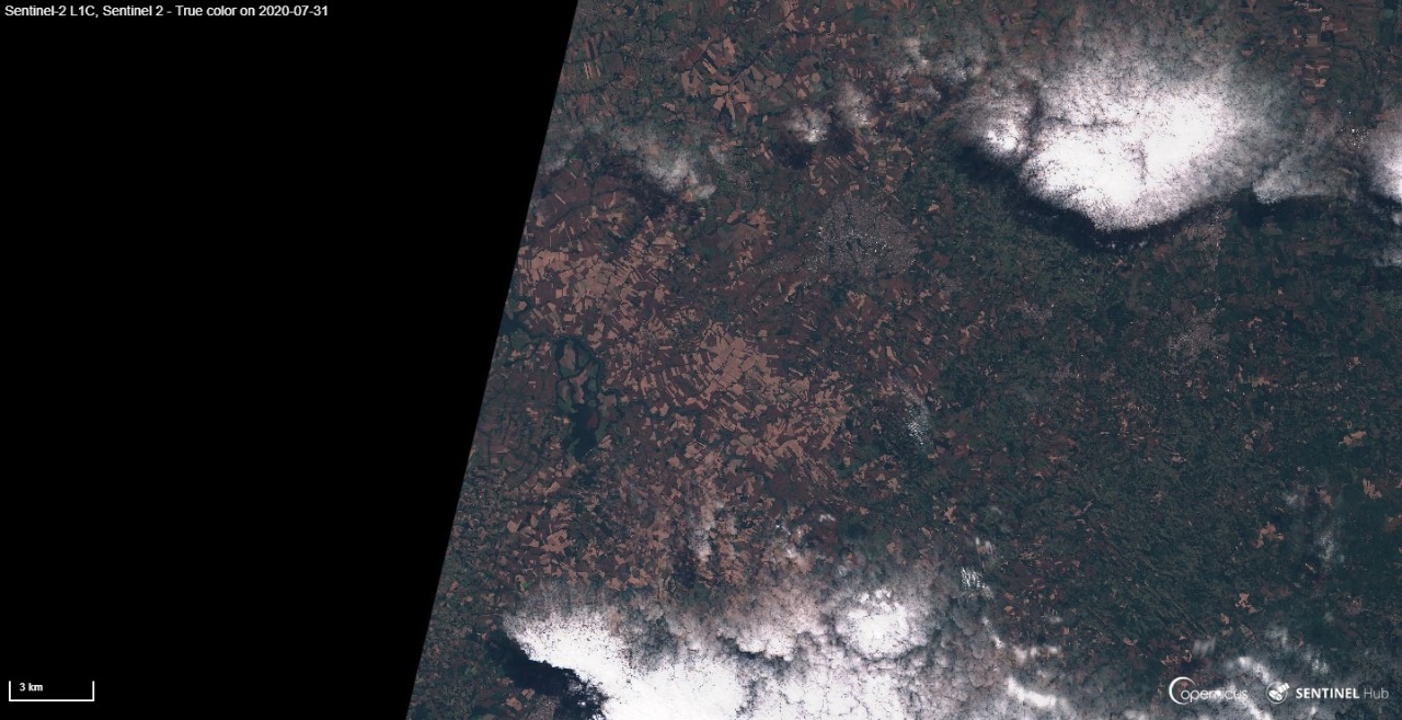 Fotos da ESA e ISS mostram Maringá vista do espaço