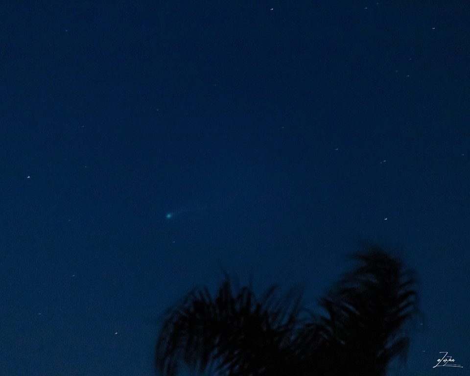 Passagem do cometa Neowise é registrada em Maringá e região