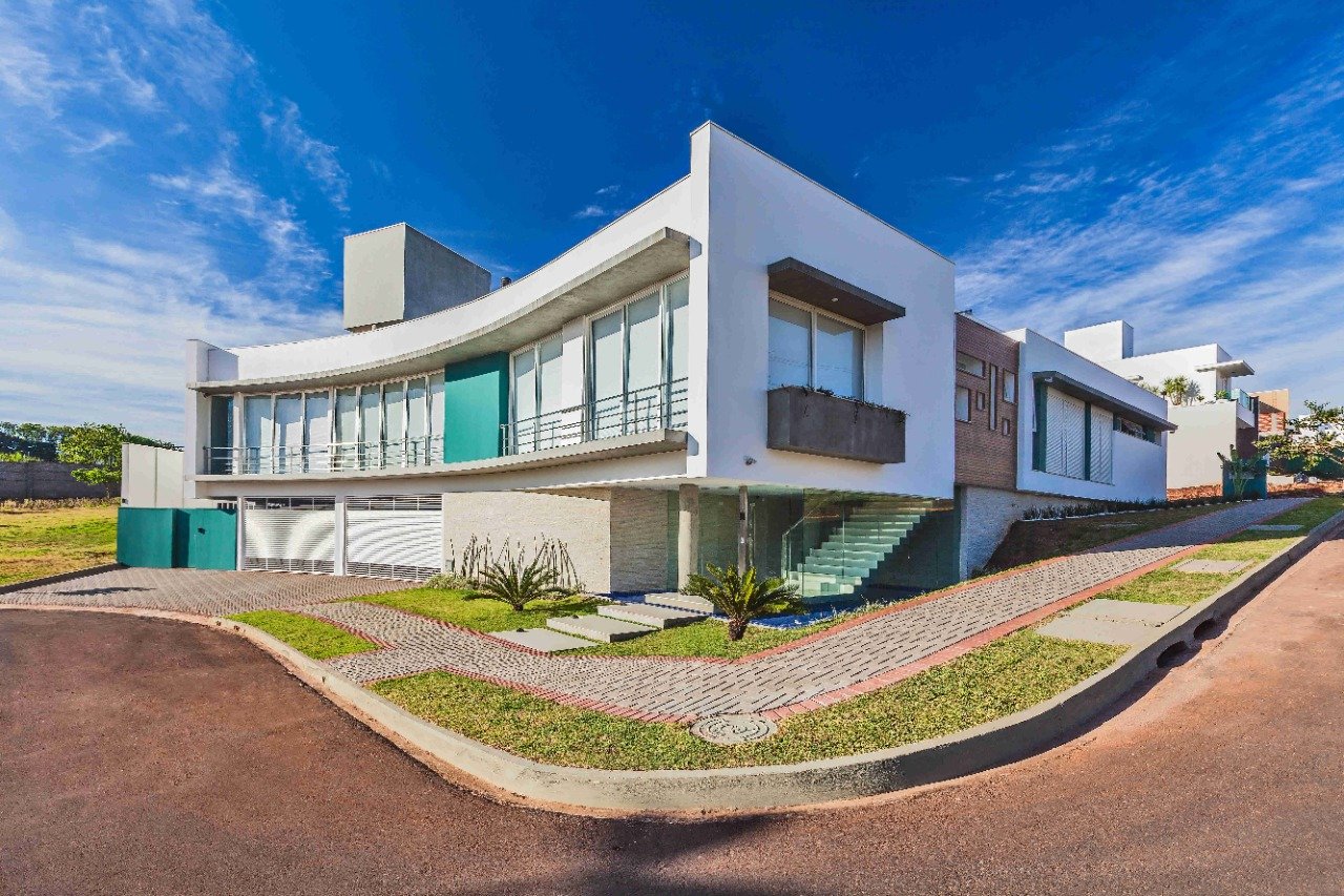 Casa na rotatória