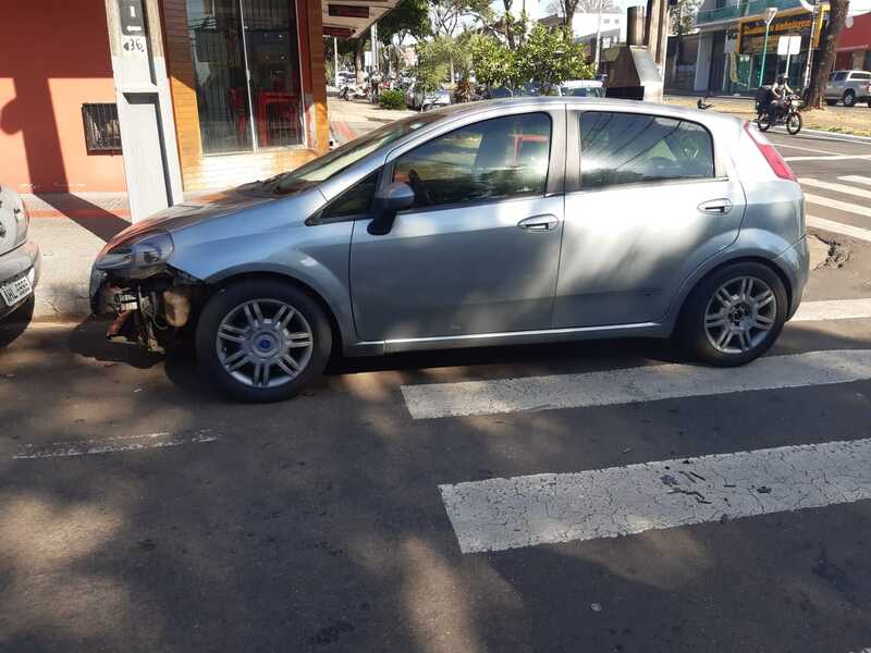 Câmera flagra acidente que deixou motociclista gravemente ferido em Maringá