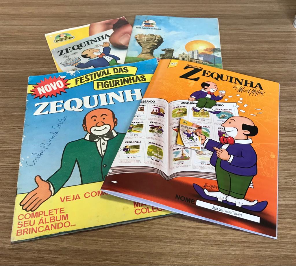 Álbum de figurinhas do Zequinha, clássico personagem paranaense, está de volta