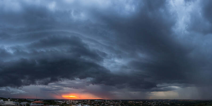 Previsão indica que próximos 4 dias serão de chuva em Maringá