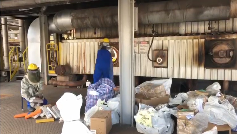 Polícia Federal incinera mais de uma tonelada de drogas em Maringá; VÍDEO