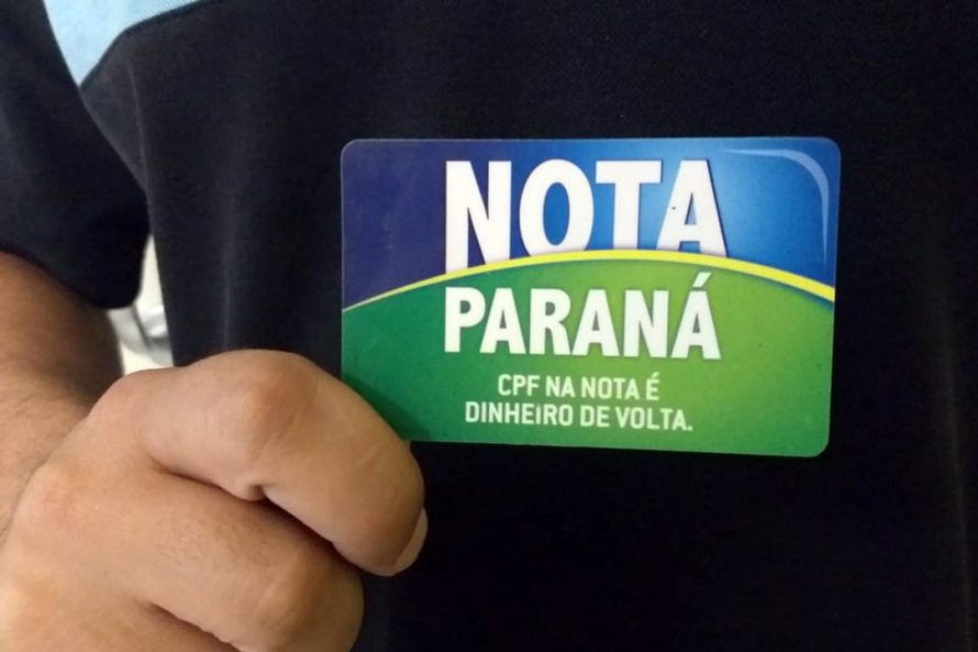 Cartão do Nota Paraná
