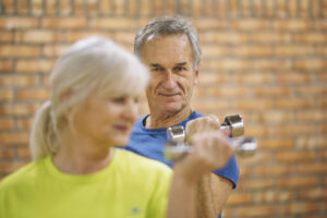 retired-couple-working-out