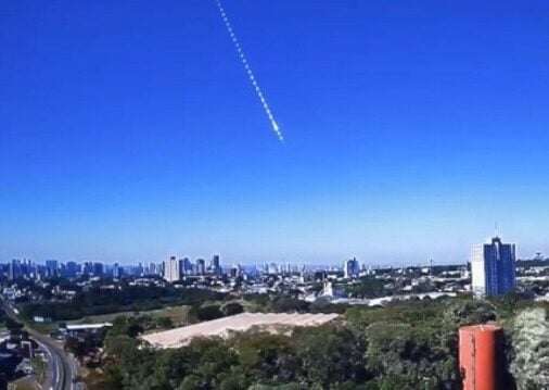 meteoro diurno em maringá