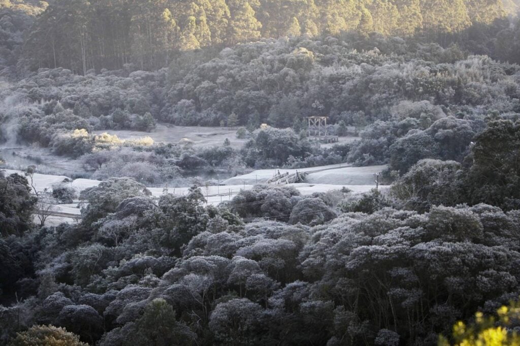 Muito frio é esperado no Paraná