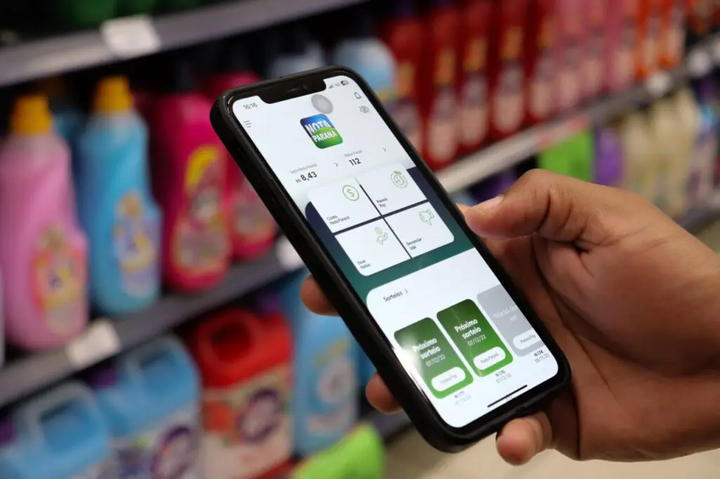App do programa Nota Paraná