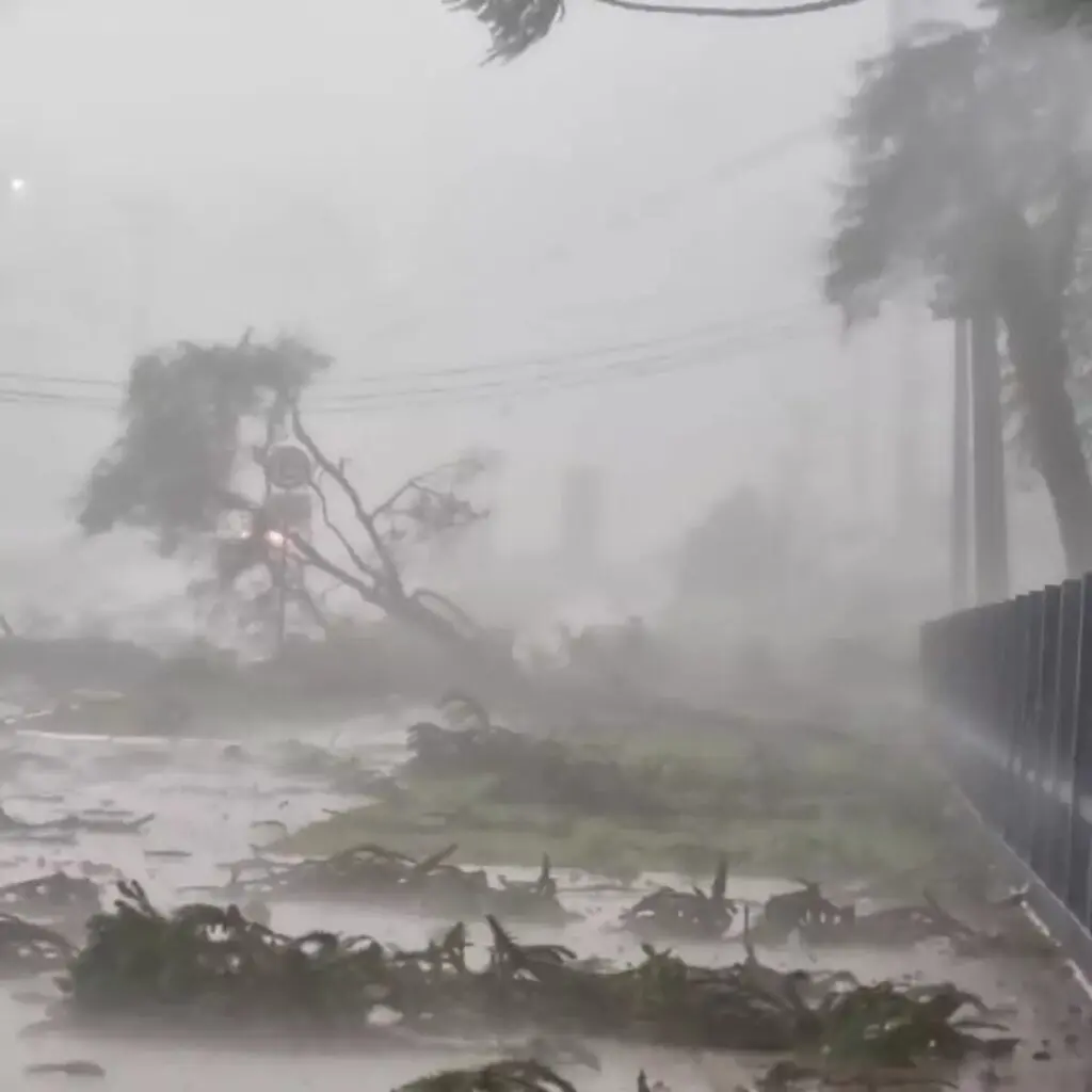 tempestade que atingiu o paraná