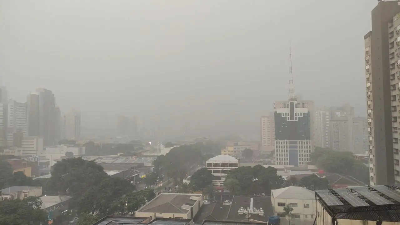 chuva tempestade maringá