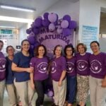 Equipe do H.U de Maringá, referência em cuidados aos prematuros, celebra o Novembro Roxo. / Foto: arquivo pessoal