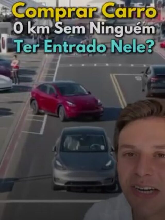 Carro da Tesla: chegou o dia de comprar um veículo sem ninguem ter entrado ou dirigido