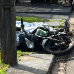 motociclista tiros