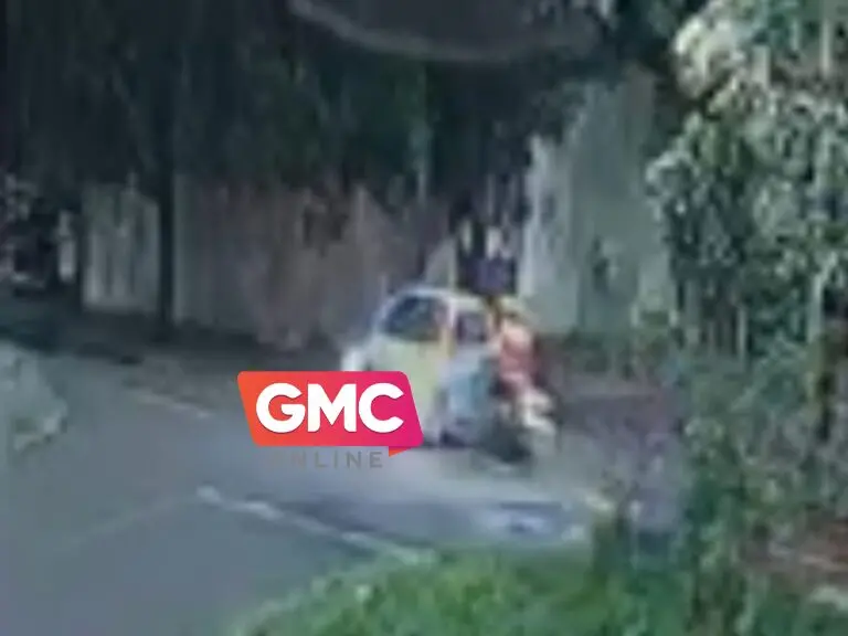 Vídeo árvore cai e atinge caminhonete em movimento no centro de Maringá (1)