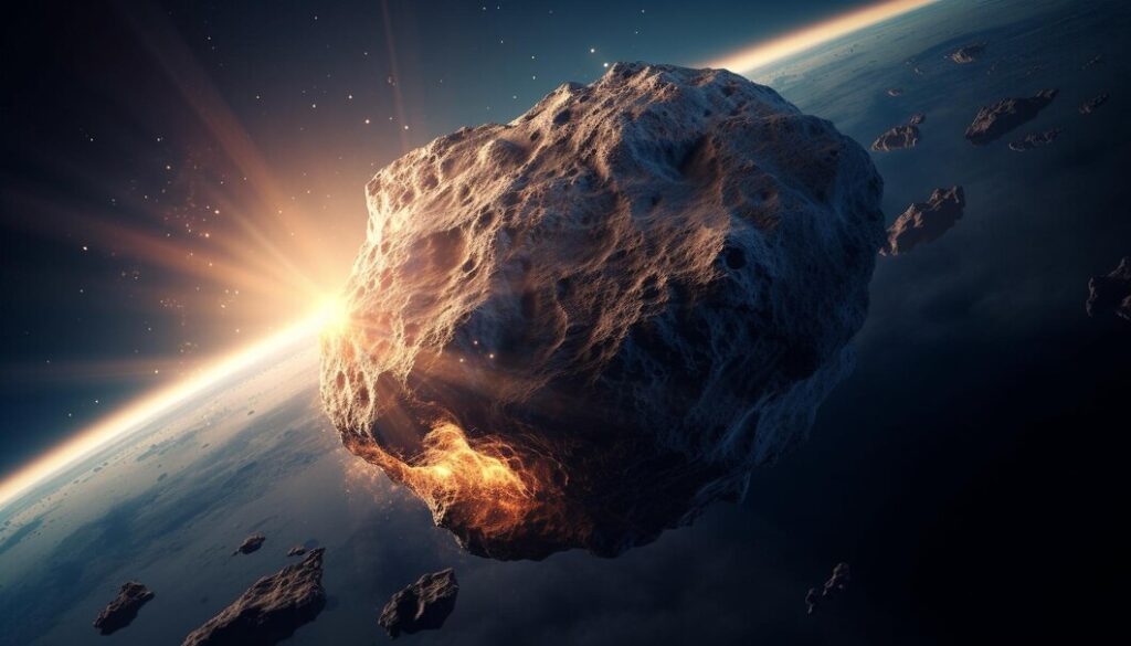 a-nave-espacial-orbita-o-planeta-no-ceu-noturno-estrelado-da-galaxia-explorando-o-fundo-gerado-pela-ia_24640-93342
