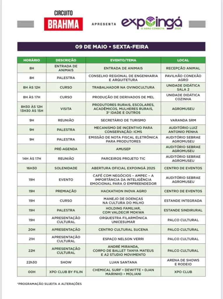 programação