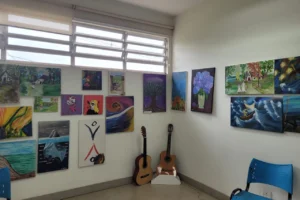 Arteterapia fortalece o cuidado em saúde mental 