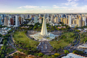 Drone catedral Maringá