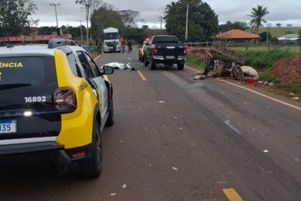 homem-e-cavalo-morrem-apos-batida-entre-caminhonete-e-charrete-na-pr-576-689733afd85b1