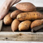 batatas doce em destaque