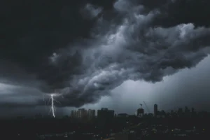 tempestade raio inmet chuva