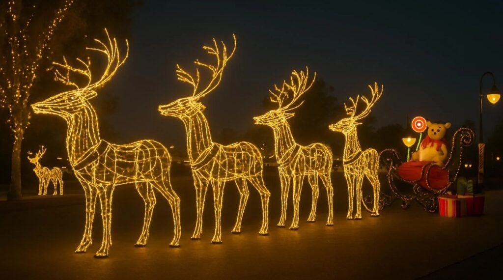 Decorações Praça Napoleão Moreira da Silva