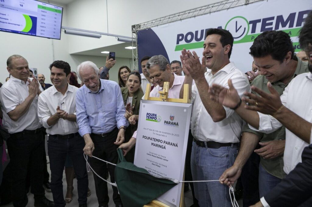 Inauguração do Poupatempo