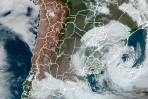 ciclone extratropical Foto: Reprodução/Regional and Mesoscale Meteorology Branch