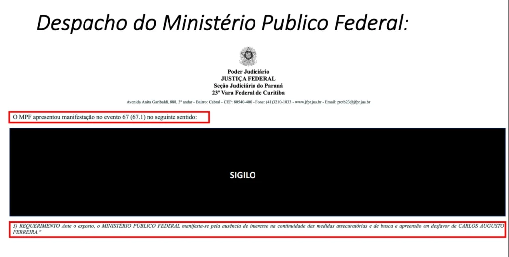 documento secretário da fazenda