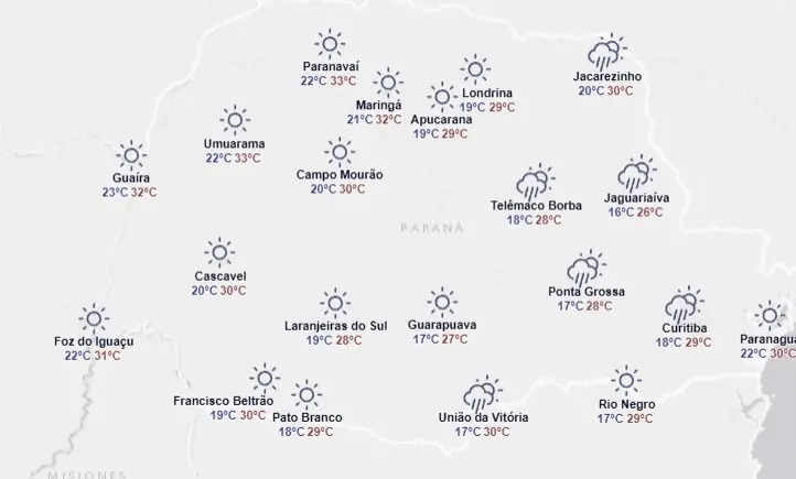 Tempo muda e 196 cidades do Paraná entram em alerta de tempestade; veja a lista completa Foto 2 WhatsApp Image 2026-01-07 at 10.25.31