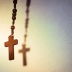 Holy Wooden Christian Cross.