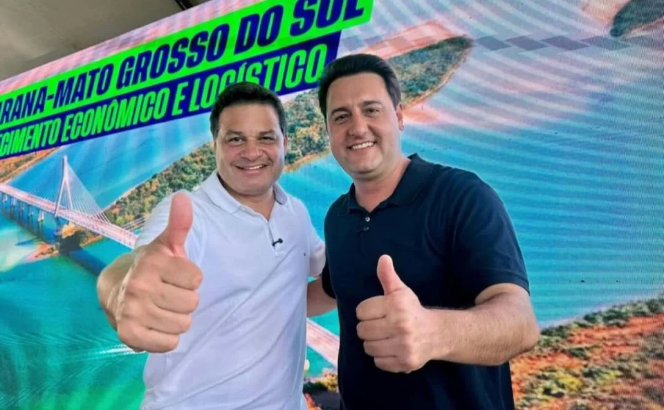 Sandro Alex e Ratinho Junior