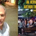 Silvio na herval com Thomas