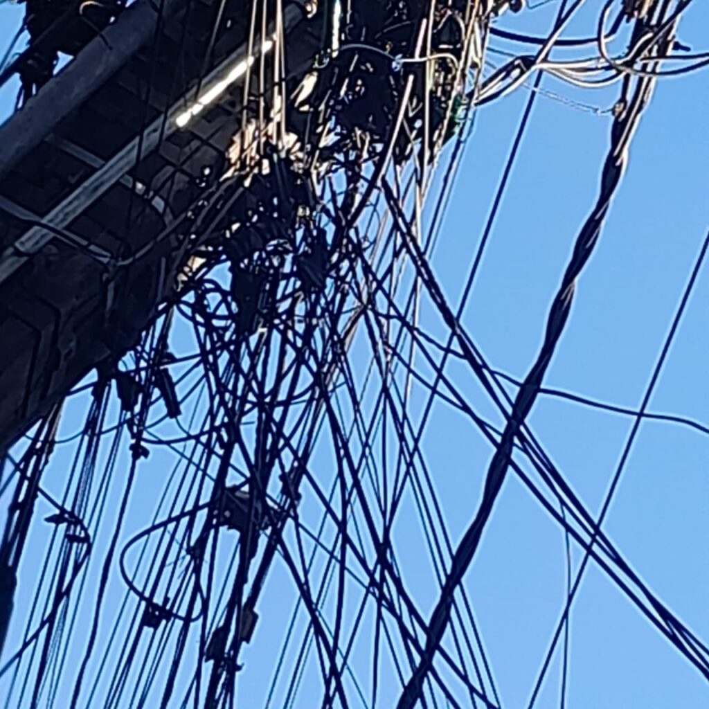 poste Getúlio Vargas com Santos Dumont